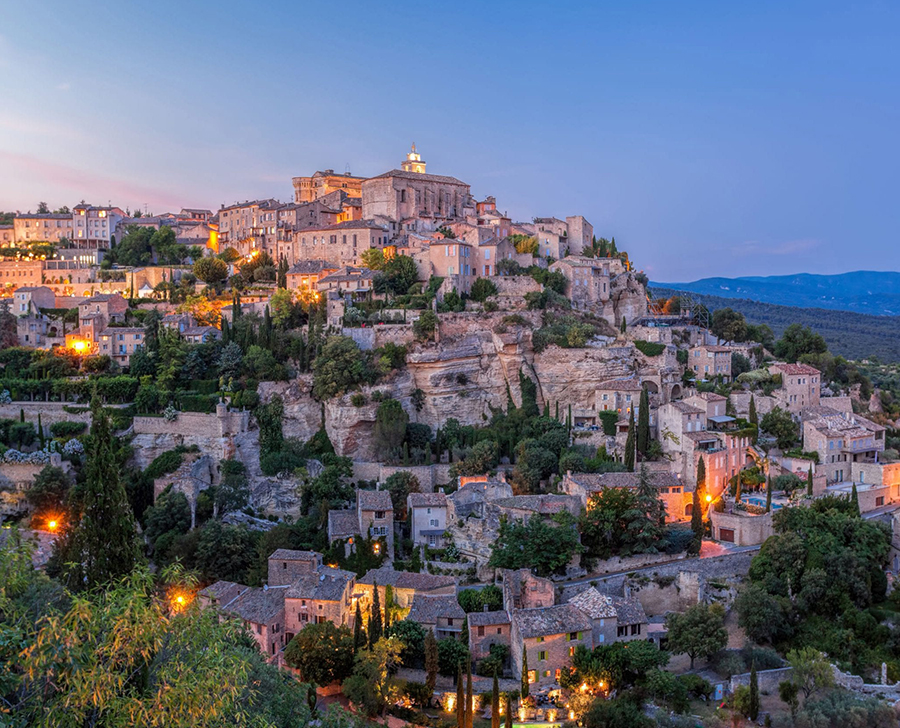 Gordes by night - Samsara Coaching